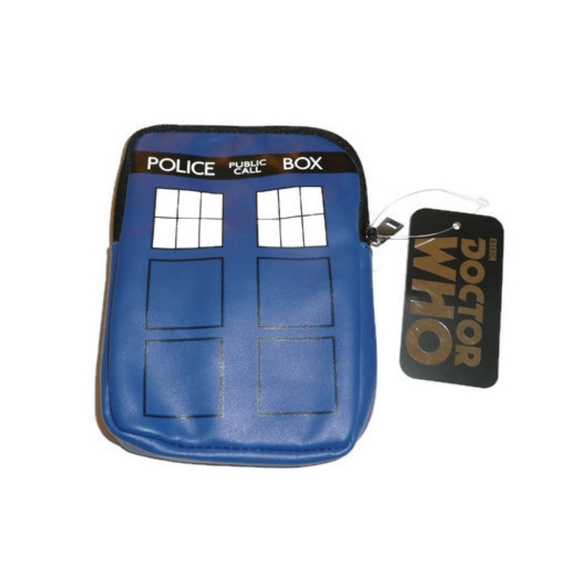 Doctor Who Coin Purse Pouch TARDIS - Picture 4 of 5